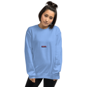 "UNFAZED" Crew Neck Sweatshirt (Blue) - Image 7