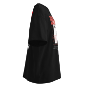 “BUILT IN SILENCE/PAID IN FULL” Unisex Oversized Graphic Tee - Image 9