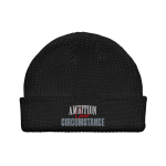 AMBITION OVER CIRCUMSTANCE Fisherman Beanie - Image 3