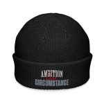 AMBITION OVER CIRCUMSTANCE Fisherman Beanie - Image 2
