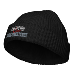 AMBITION OVER CIRCUMSTANCE Fisherman Beanie