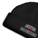 AMBITION OVER CIRCUMSTANCE Fisherman Beanie - Image 6