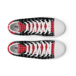 HEARTBREAK CLUB Men’s High Top Canvas Shoes - Image 2