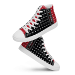 HEARTBREAK CLUB Men’s High Top Canvas Shoes - Image 15