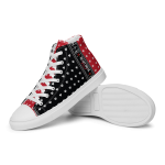 HEARTBREAK CLUB Men’s High Top Canvas Shoes - Image 13