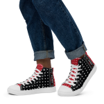 HEARTBREAK CLUB Men’s High Top Canvas Shoes - Image 16
