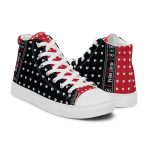 HEARTBREAK CLUB Men’s High Top Canvas Shoes - Image 11