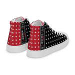HEARTBREAK CLUB Men’s High Top Canvas Shoes - Image 5