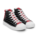 HEARTBREAK CLUB Men’s High Top Canvas Shoes - Image 6