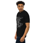 YOU JUST HAVE TO START Men’s Premium Graphic Tee - Image 7