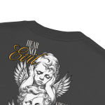 FEAR NO EVIL Oversized Faded Graphic Tee - Image 12