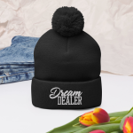 DREAM DEALER Pom-Pom Beanie - Image 3