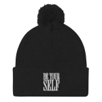 BE YOURSELF Pom-Pom Beanie - Image 2