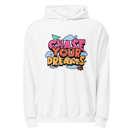 "CHASE YOUR DREAMS" Unisex Lightweight Hoodie