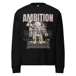 "AMBITION OVER CIRCUMSTANCE" Unisex Crewneck Sweatshirt