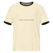 REALITY OVER REPUTATION Unisex Ringer T-shirt