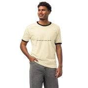 REALITY OVER REPUTATION Unisex Ringer T-shirt - Image 5
