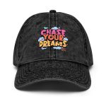 CHASE YOUR DREAMS — Vintage Cotton Twill Cap - Image 13