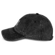 "SELF TITLED" Vintage Cotton Twill Cap - Image 4
