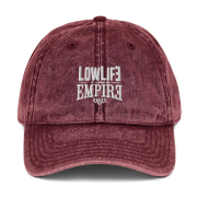 “SELF TITLED” Vintage Cotton Twill Cap - Image 3