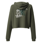 "KARMA FOLLOWS" Crop Hoodie - Image 2