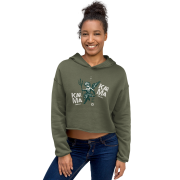 "KARMA FOLLOWS" Crop Hoodie - Image 10