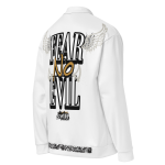 FEAR NO EVIL Unisex Bomber Jacket - Image 4