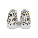 ALL THAT’S SCRIBBLED AIN’T GOLD — Men's High Tops - Image 4