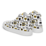 ALL THAT’S SCRIBBLED AIN’T GOLD — Men's High Tops - Image 5