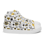 ALL THAT’S SCRIBBLED AIN’T GOLD — Men's High Tops - Image 10