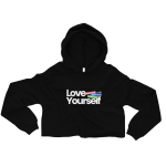 LOVE YOURSELF Crop Hoodie - Image 9