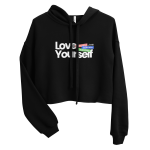 LOVE YOURSELF Crop Hoodie - Image 5
