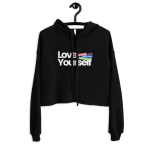 LOVE YOURSELF Crop Hoodie - Image 7