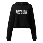 LOVE YOURSELF Crop Hoodie