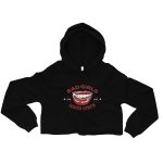 BAD GIRLS, GOOD VIBES Crop Hoodie - Image 6