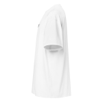 SIGNATURE SERIES Logo Embroidered Box Tee (White) - Image 3