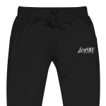SIGNATURE SERIES Logo Embroidered Sweatpants (Black) - Image 5