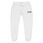 SIGNATURE SERIES Logo Embroidered Sweatpants (White)