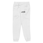 SIGNATURE SERIES Logo Embroidered Sweatpants (White) - Image 3